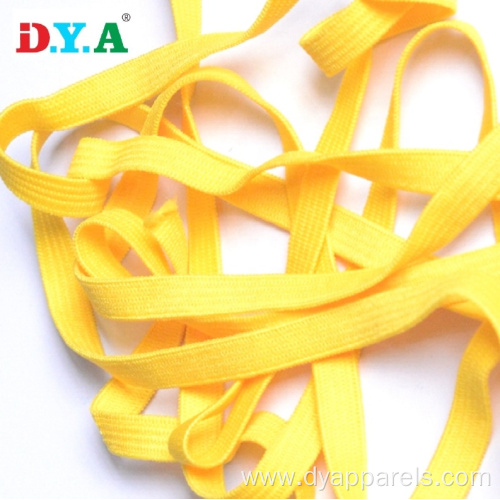 1/4 Inch Wide Yellow Elastic Cord